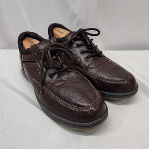 Earth Spirit Men's 13 W Dennis Wide Width Casual and Dress Oxfords Brown Leather